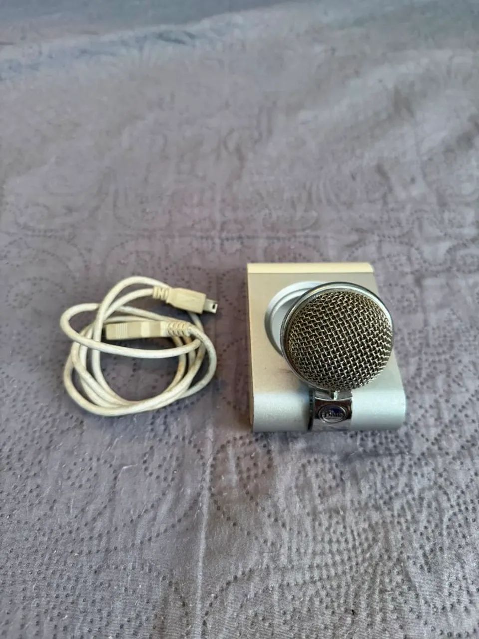 Microfone BLUE SNOWBALL ORIGINAL USB - Foto 4