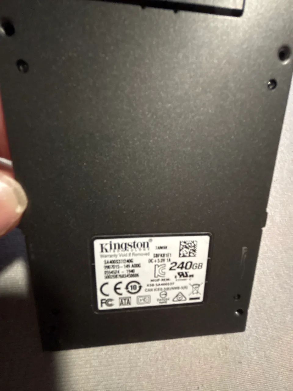 ssd kingston 240GB PERFEITO - ENTREGO - Foto 3