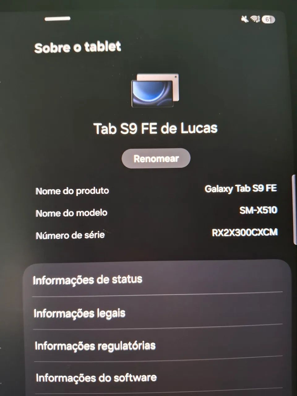 TABLET SAMSUNG TAB S9 FE 128GB - Foto 5