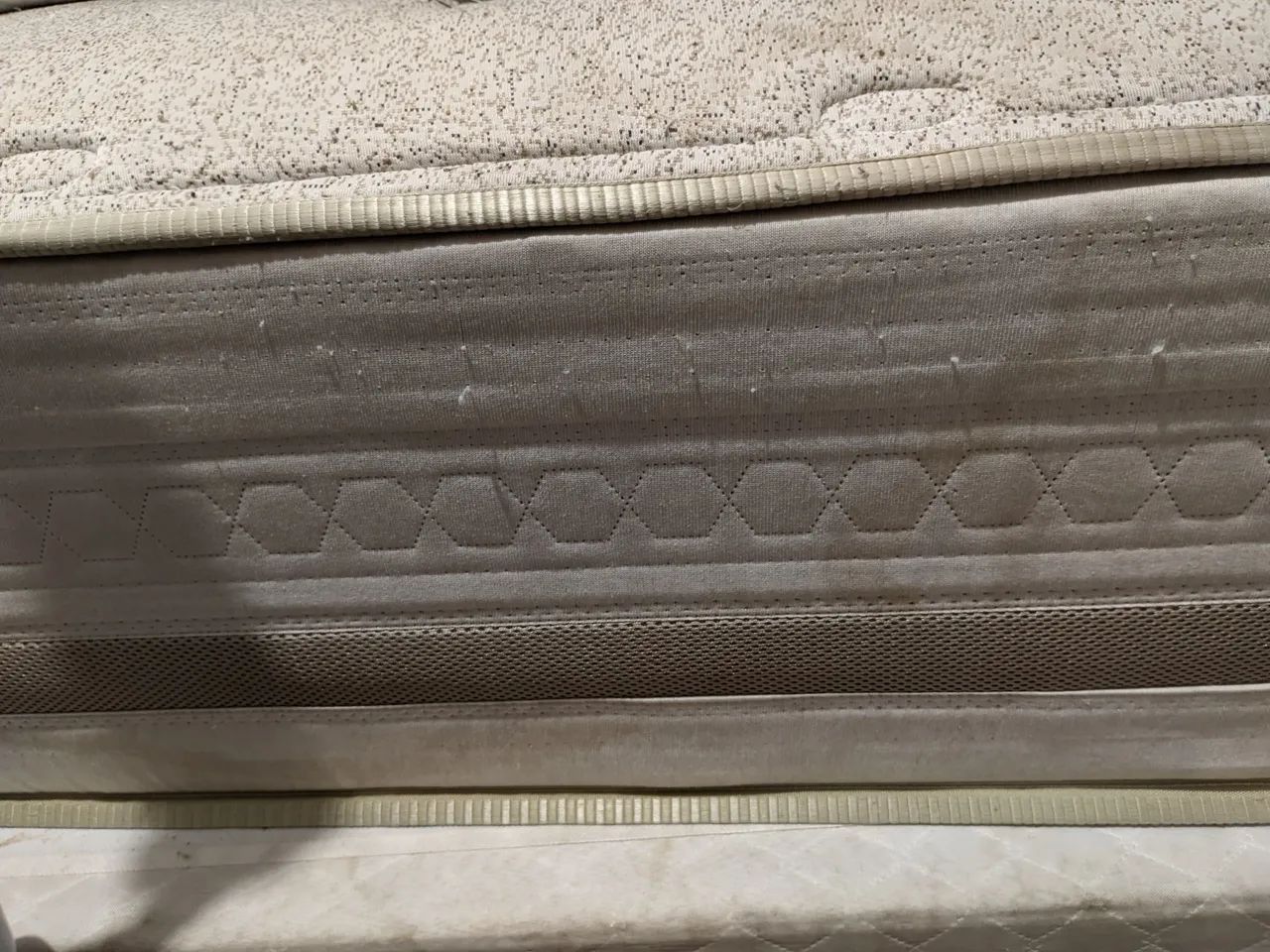 Colchão e Cama box com auxiliar 