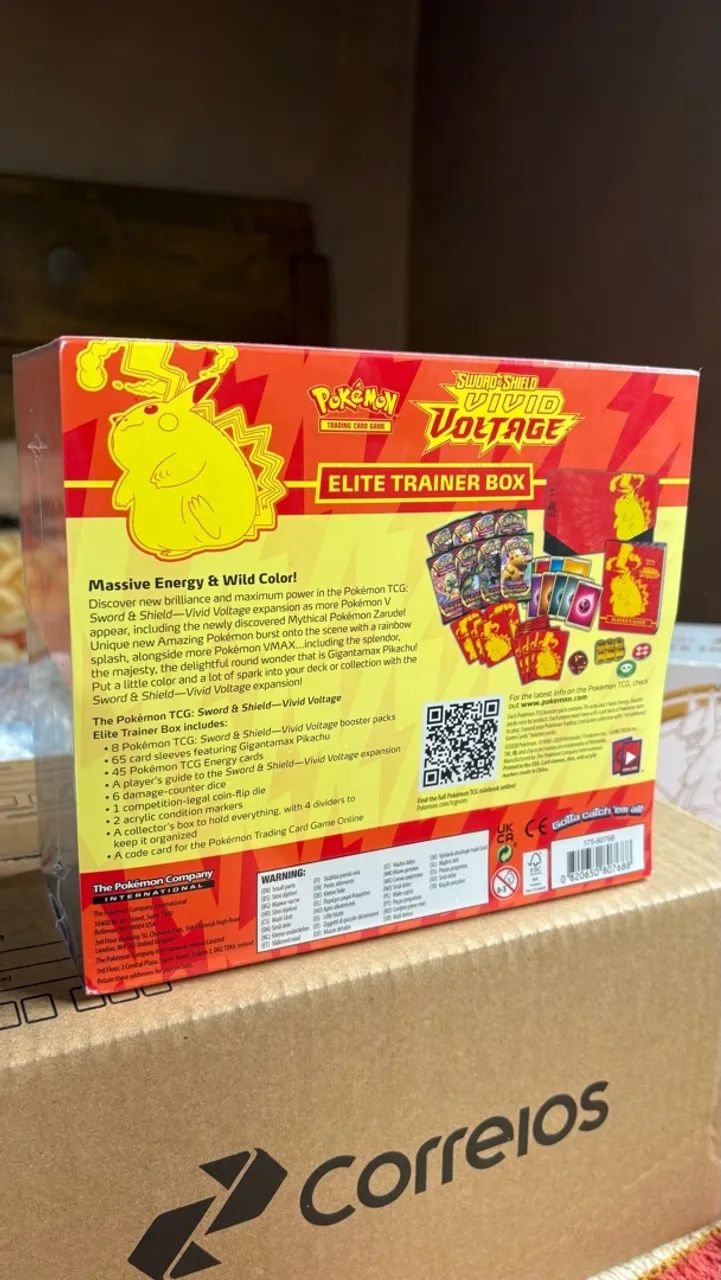 Pokémon Treinador Avançado Vivid Voltage 