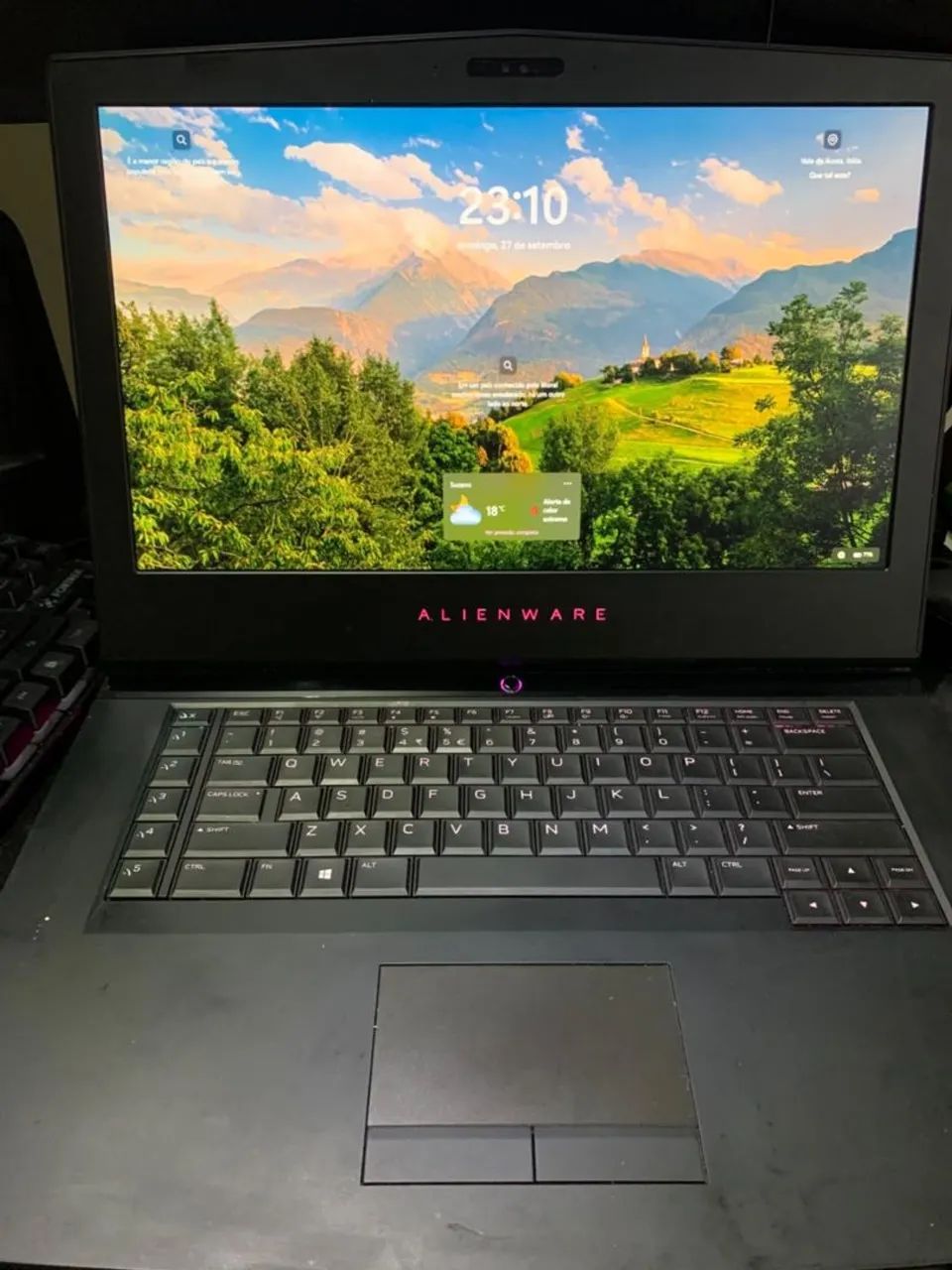 Notebook gamer Alienware 15 polegadas  - Foto 4