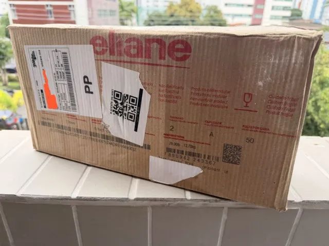 Revestimento Eliane Metro White Tijolinho Fosco Caixa com 50 peças