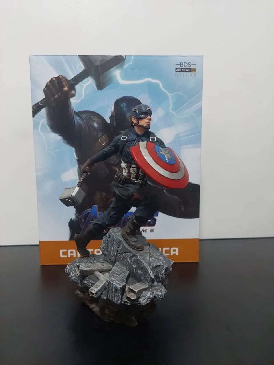 Captain America Deluxe - Avengers: End Game - Art Scale 1/10 - Iron Studios - Foto 3