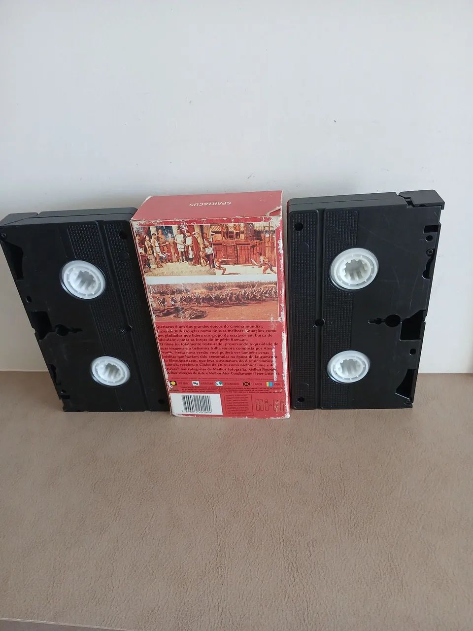 Fita Vhs Dupla Spartacus  - Clássico  - Foto 2