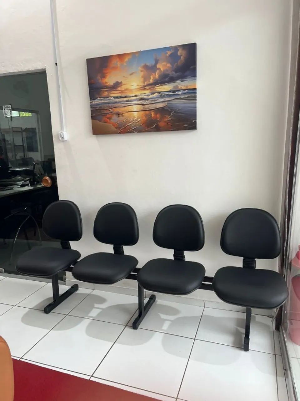 Longarina para recepção