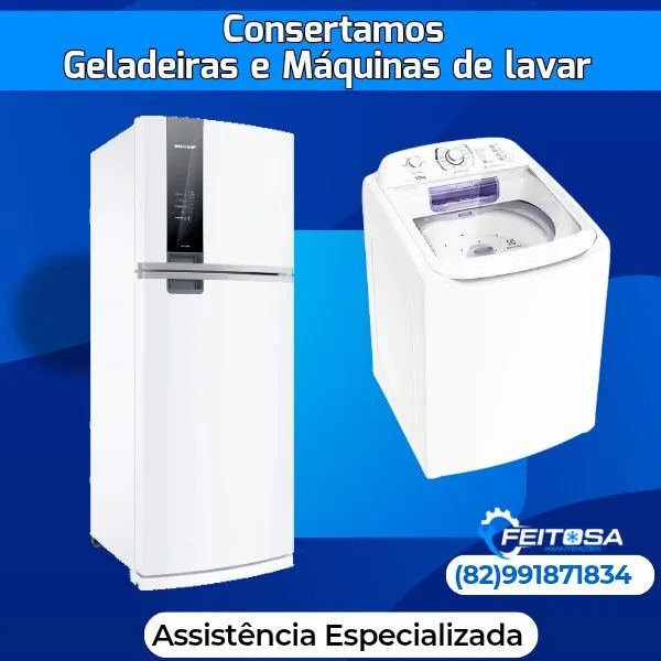 Conserto de Geladeiras e máquinas de lavar