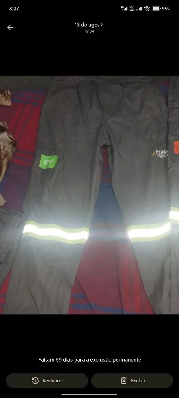 Vendo calça refletiva 