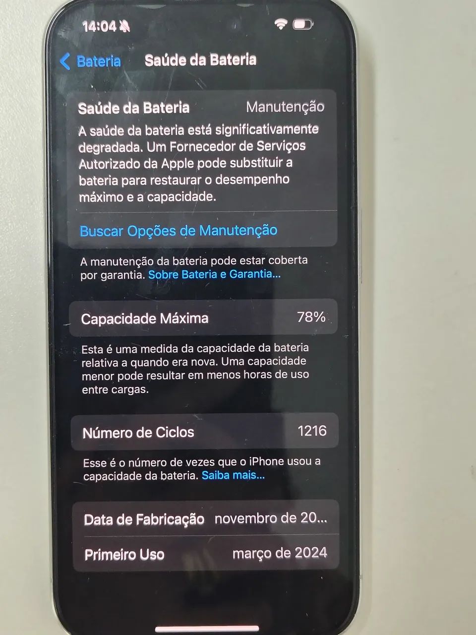 iPhone 15 Pro, white Titanium, 128 Gb - Foto 5