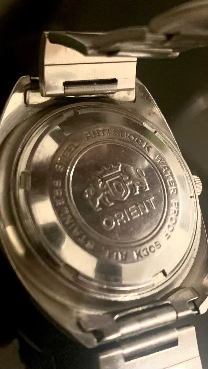 Relógio Orient K309 Japan década de 70 - Foto 2
