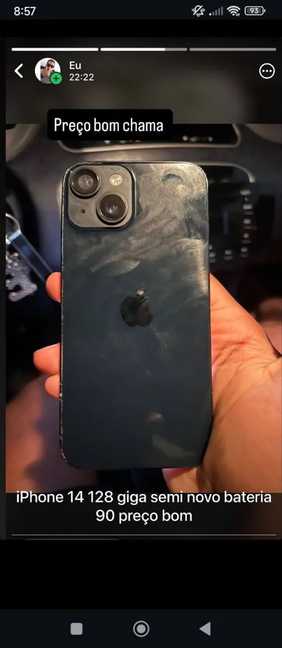 iPhone 14 semi novo 