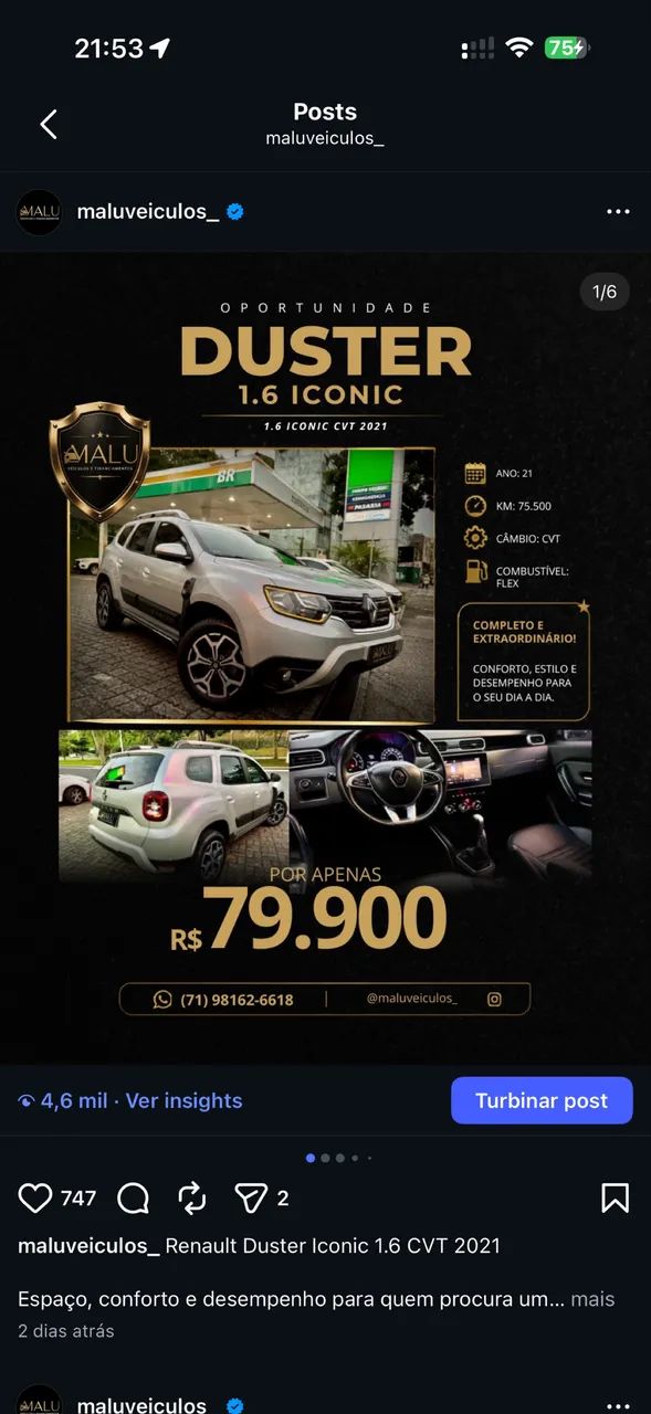 Renault Duster 2021