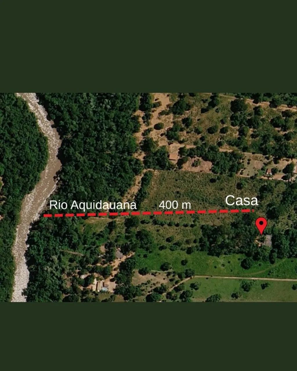 CHÁCARA em ROCHEDO com 4,2 HECTARES - com RIO - ARRENDAMENTO - Foto 2