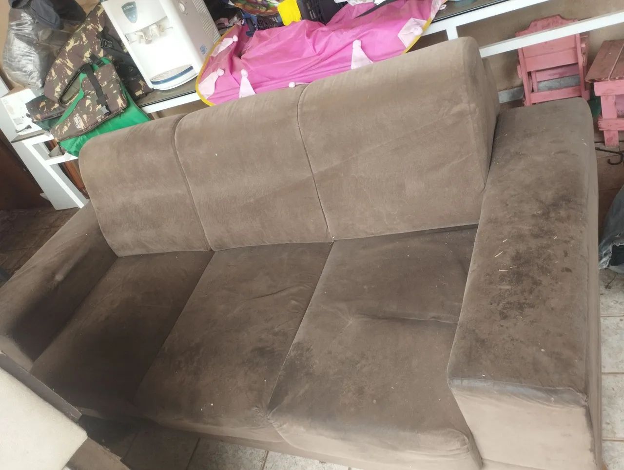 Vendo sofá retrátil 3 e 2 lugares