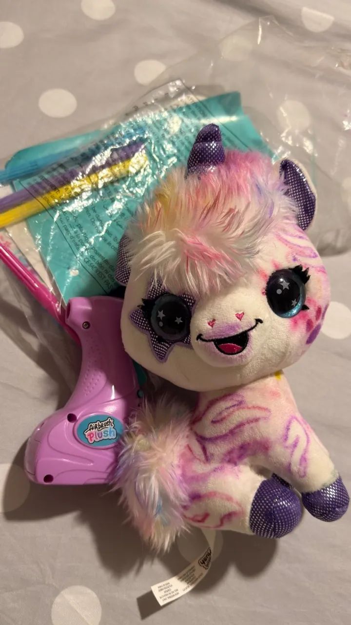 Air brush plush