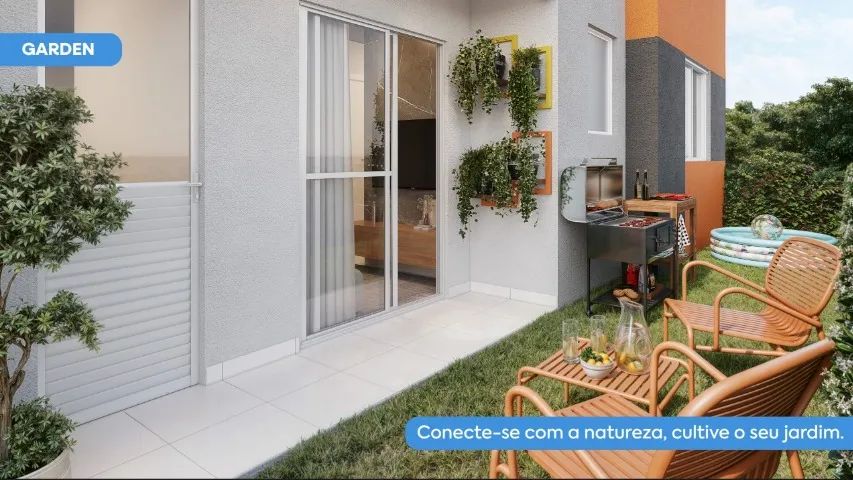 Olá Mosaico de 3 quarto com Semi-suíte - Foto 4