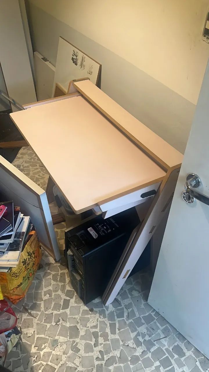 Escrivaninha Desa Bertha Home - compacta e desmontável - Foto 2
