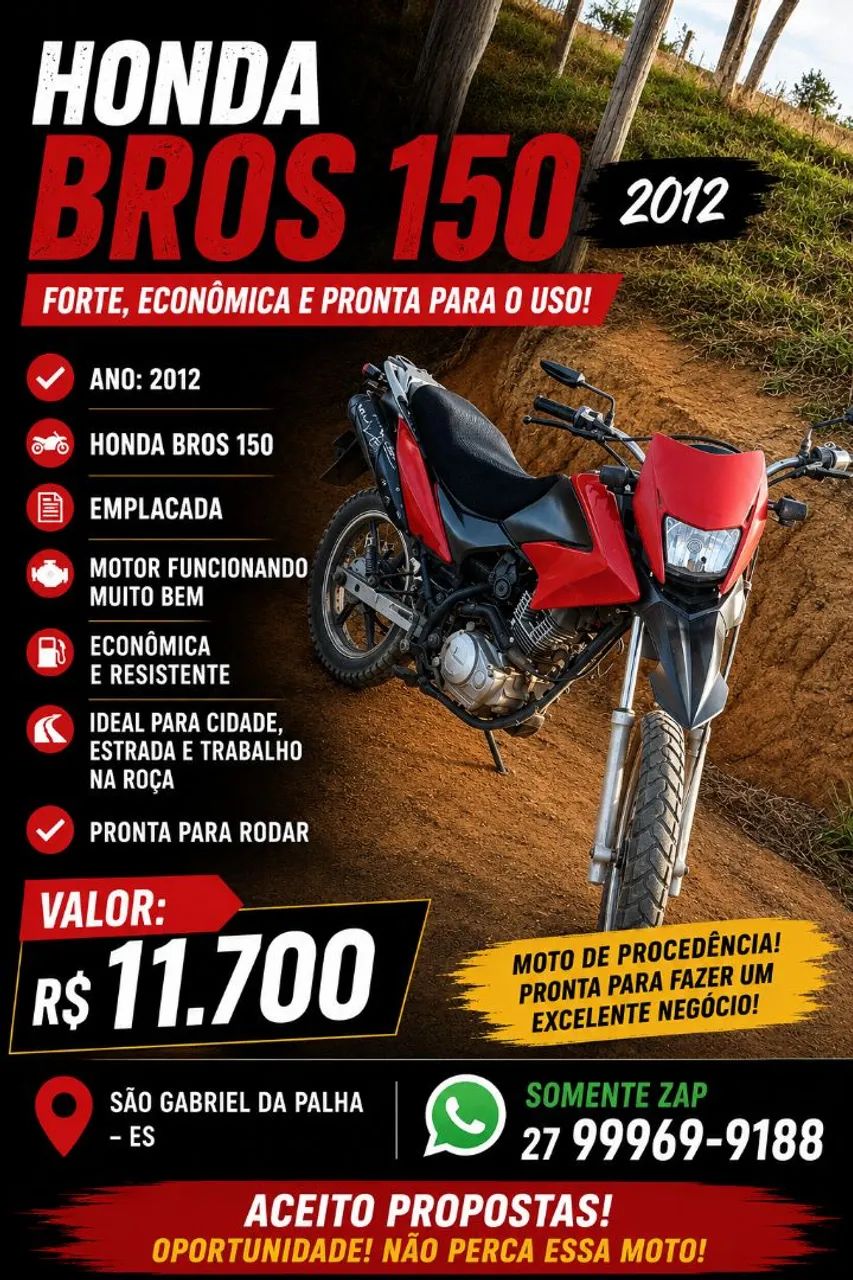 Broz muito conservada