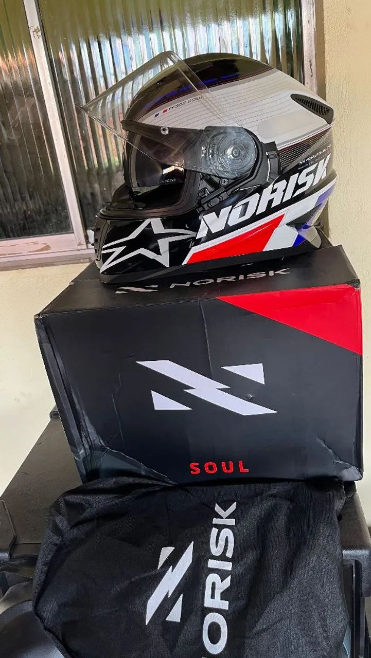 Capacete Norisk NOVO - Foto 2