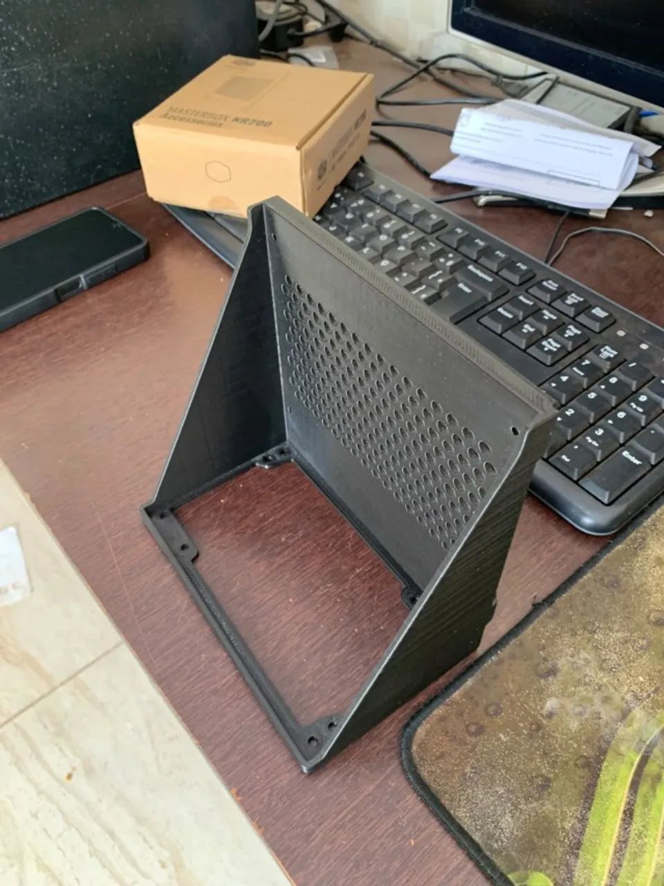 Gabinete Cooler Master NR200 Mini Itx + Adaptador P/Fonte ATX - Foto 4