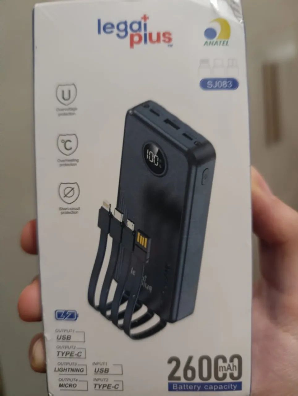 Powerbank LegitPlus 26000 mAh