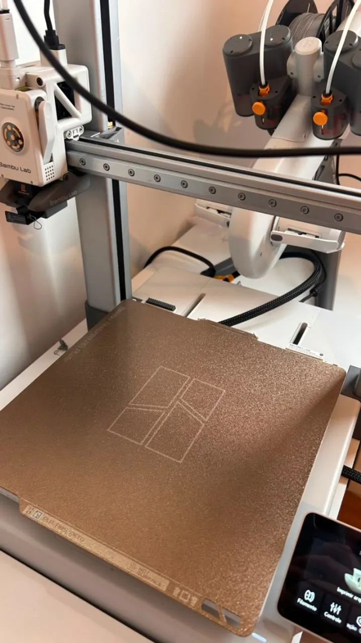 Impressora 3D bambu LAB A1 com AMS na garantia  - Foto 4