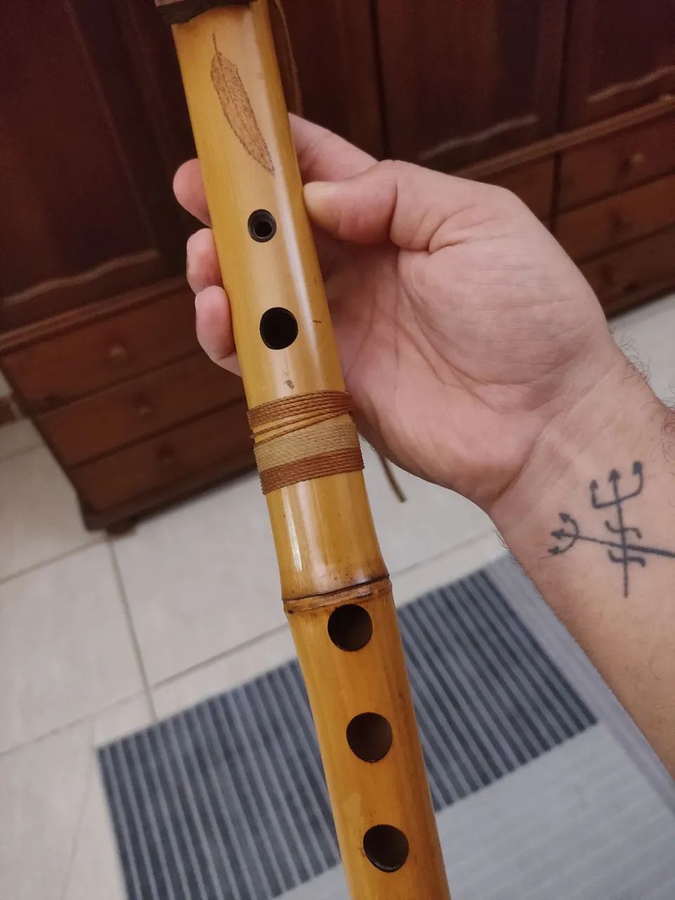 Tambor e flauta