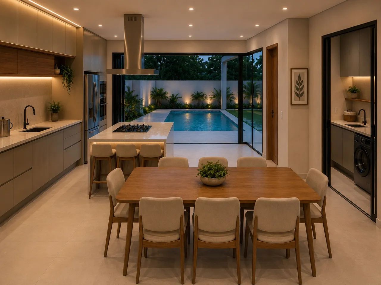 Casa Alto Padrão 3 Quartos com Piscina e Suíte em Antônio Carlos/SC - Foto 4