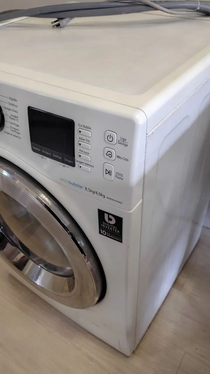 Lava e Seca Samsung ecobuble 8,5kg - Foto 3