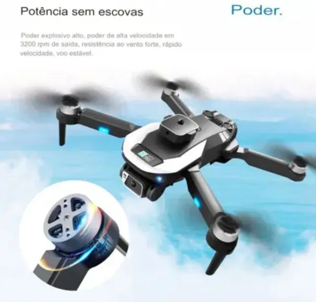 Drone S150 Motor Brushless com Câmera - Foto 3