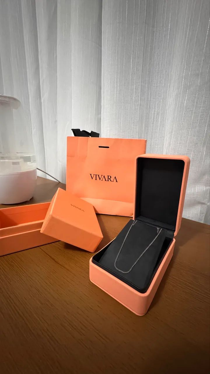 Colar Vivara Original em Prata 925 + Caixa | Usado 4 Meses