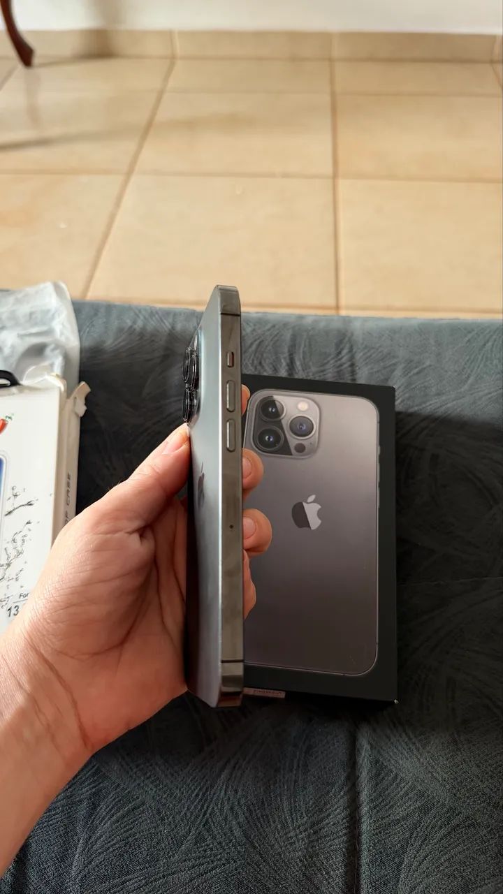 ? iPhone 13 Pro 128 GB Grafite - Foto 4