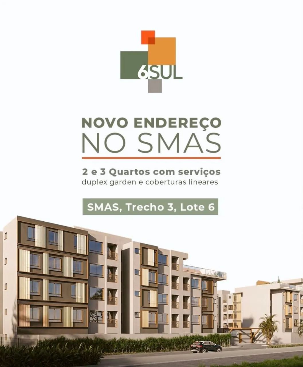 2 e 3 quartos SMAS final da Asa Sul