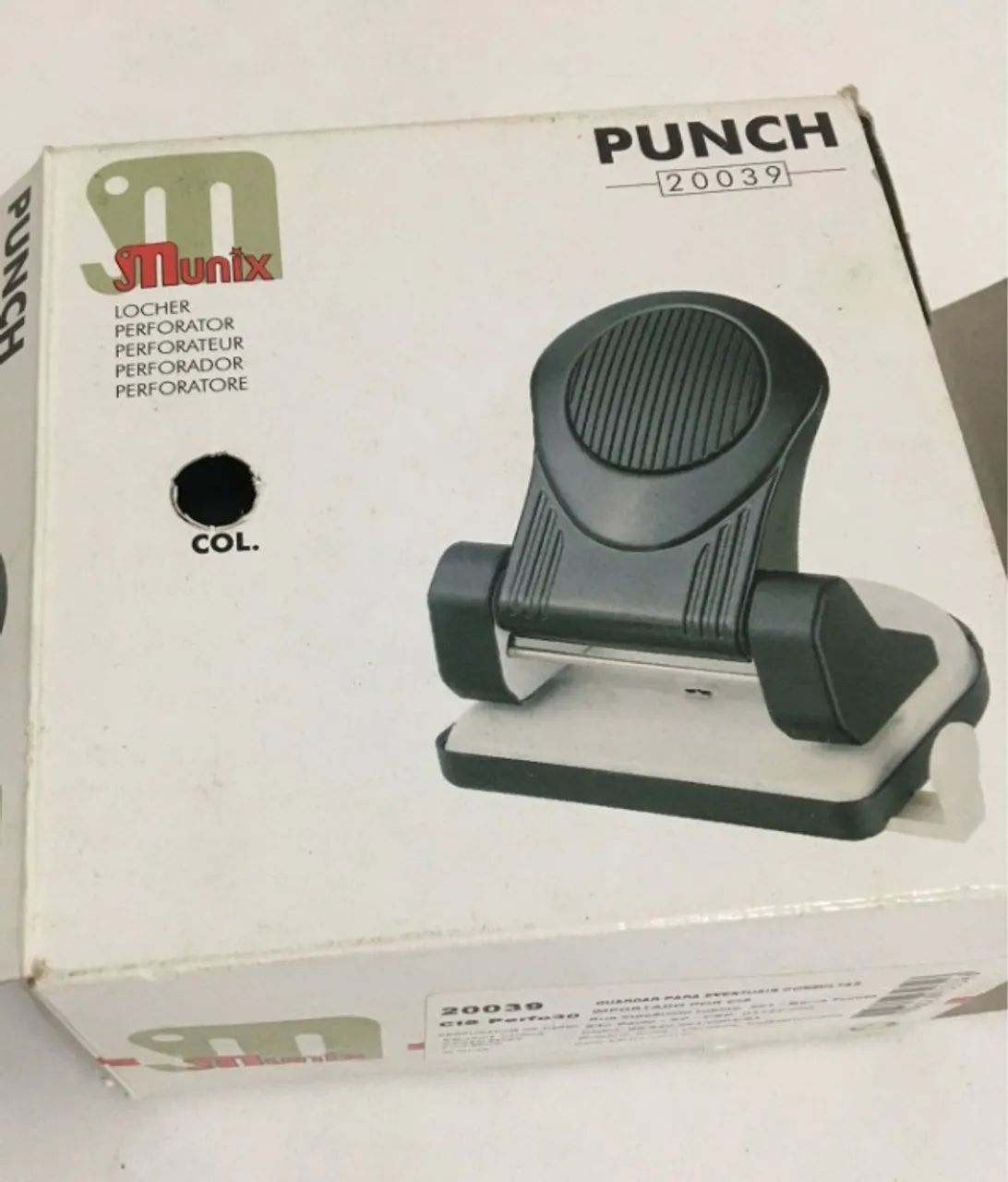 Perfurador profissional de papel 2 Furos Punch 20039 Cis - Foto 2