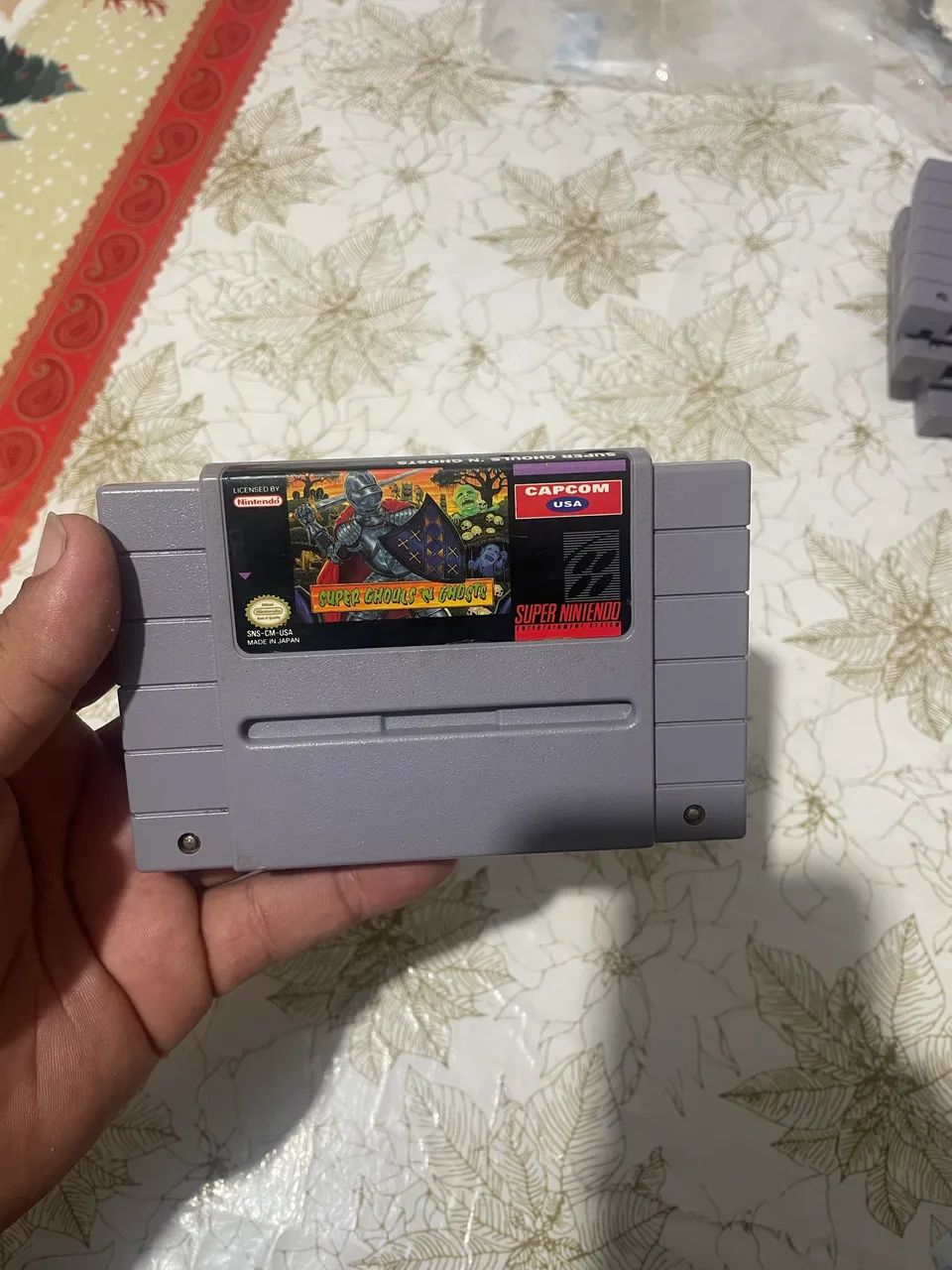 Super ghouls n ghosts original Snes 