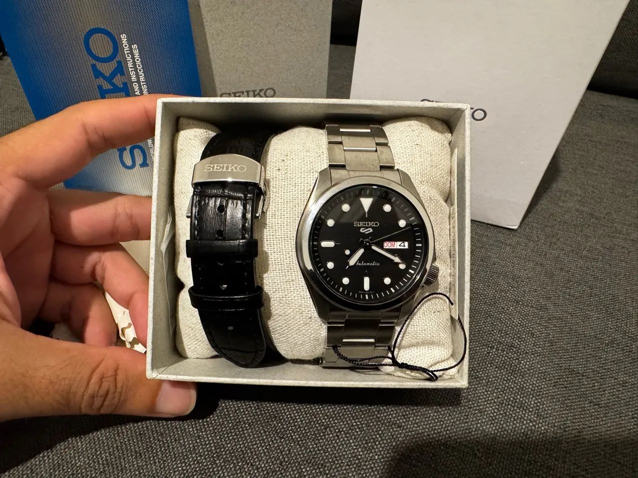 Relógio Seiko SRPE55K1 Automático  - Foto 3