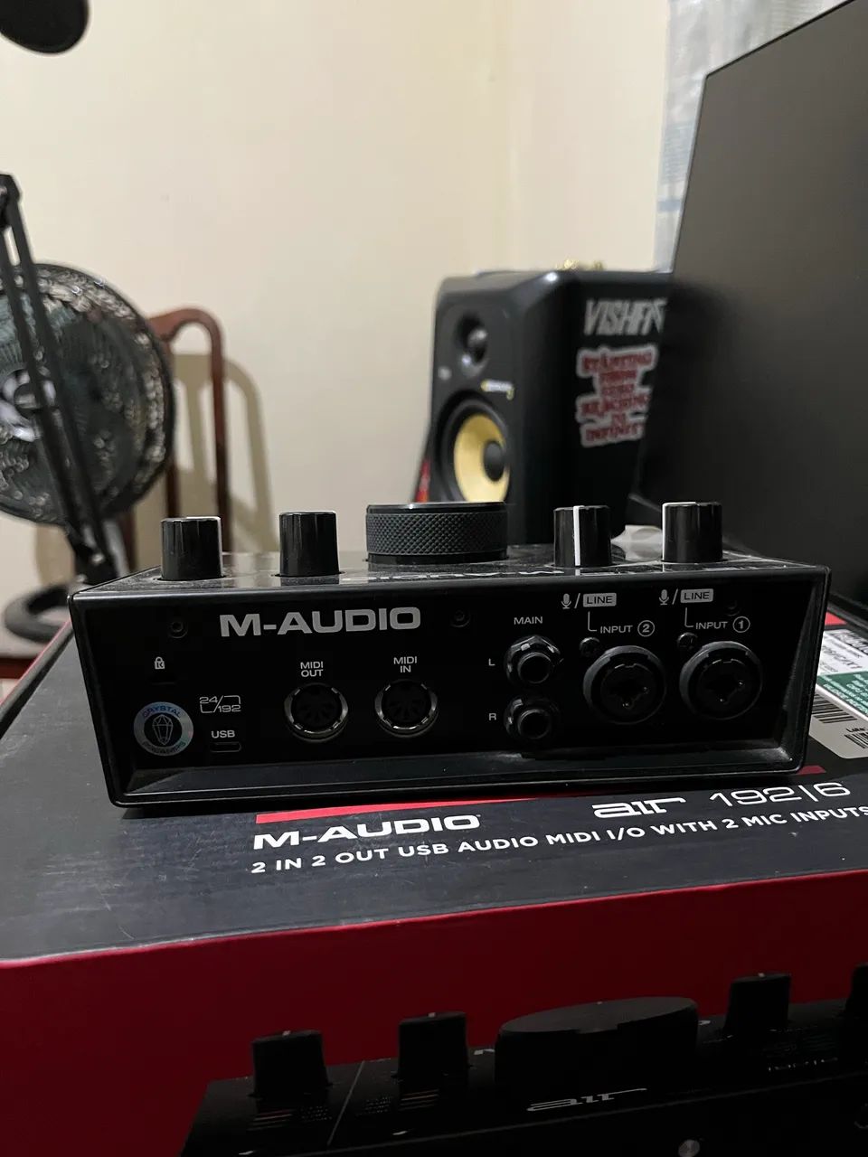 VENDO INTERFACE DE AUDIO M AUDIO AIR 6  - Foto 3
