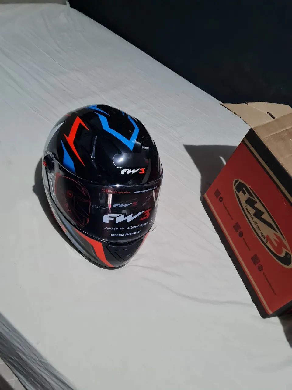 Capacete FW3 GT star TAMANHO 56 - Foto 2