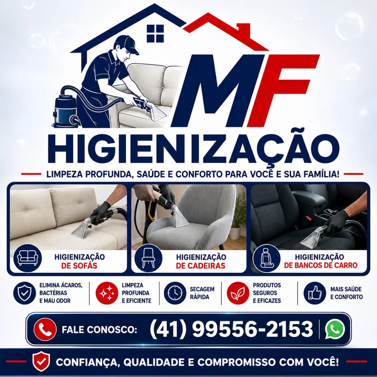 Higienização de estofados 