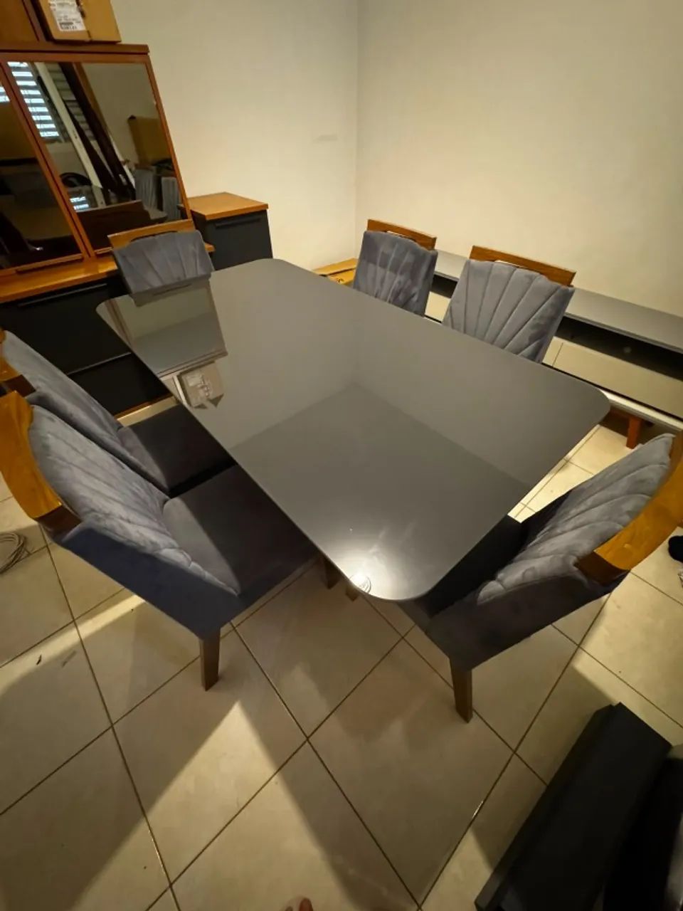 Mesa de jantar com 6 cadeiras - Foto 2