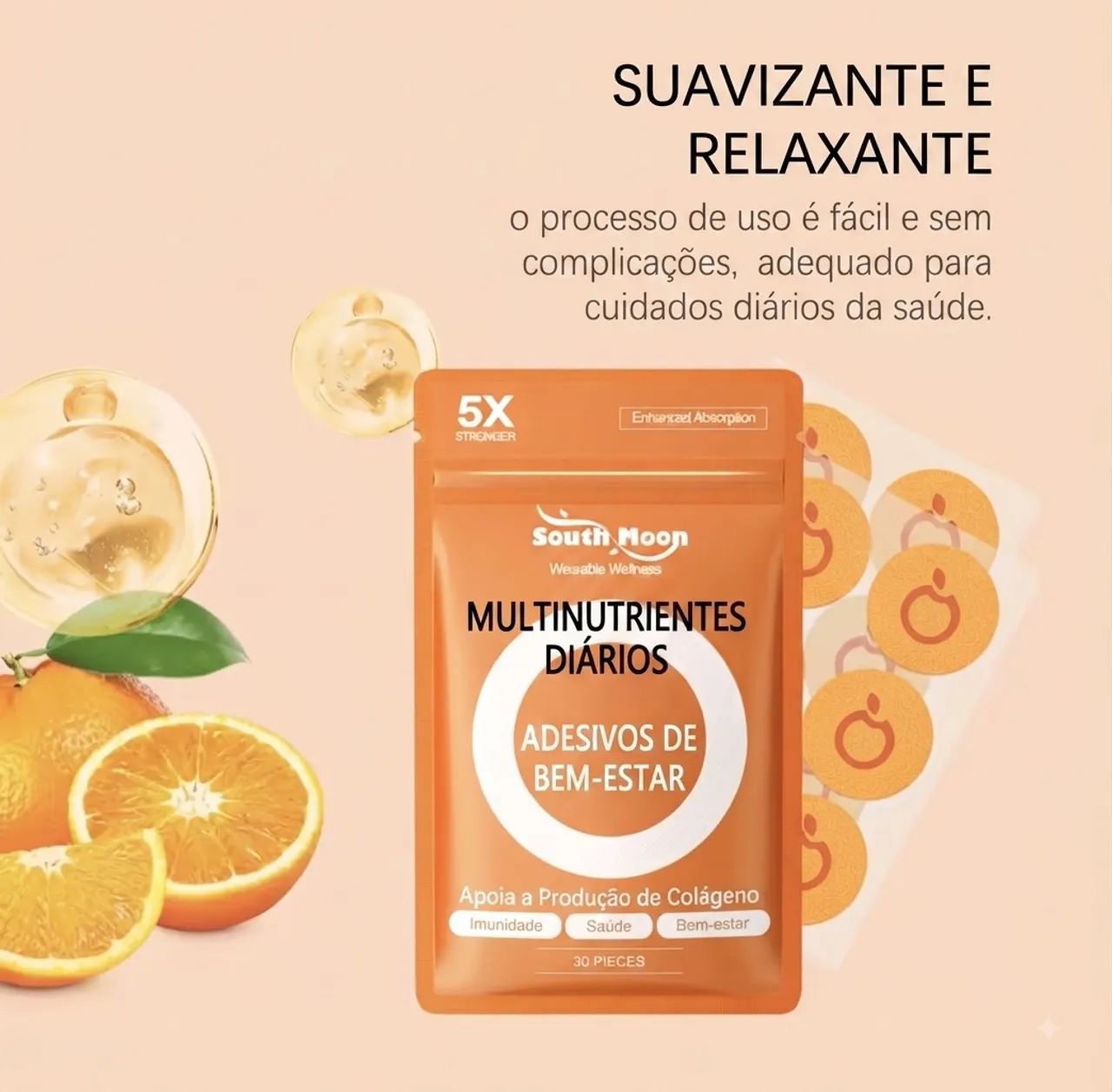 Adesivo corporal multi vitamina - Foto 5