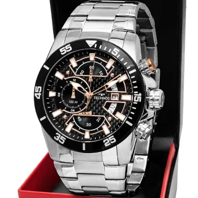 Relógio Technos Masculino TS Carbon OS10EQ/1P