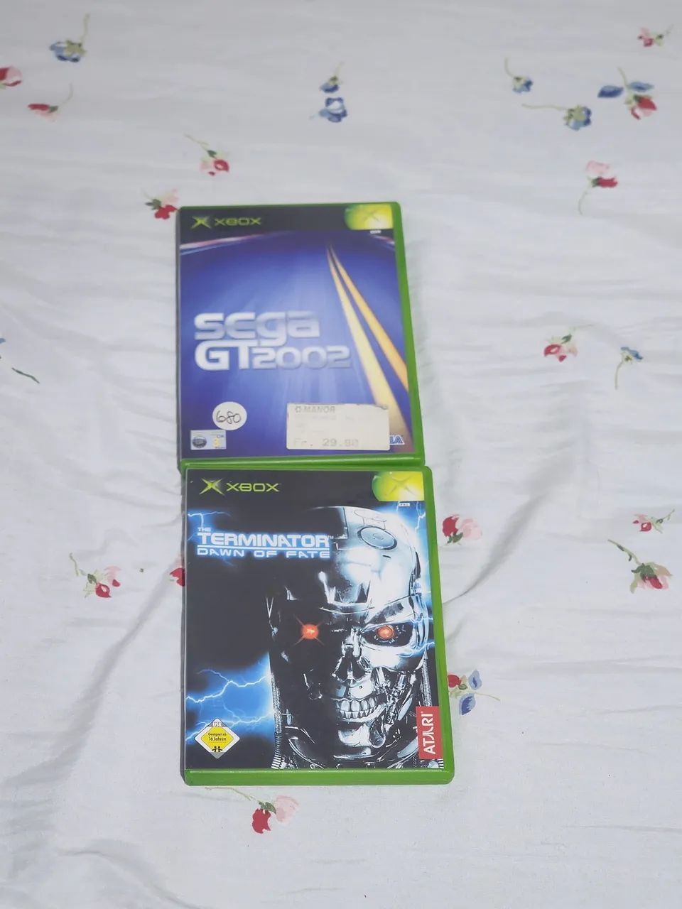 2 jogos de xbox classico 