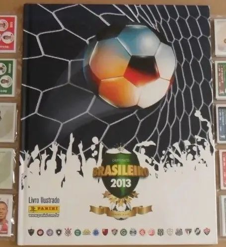 5 ÁLBUNS Campeonato Brasileiro 2024, 2020, 2017, 2013, 2012, Panini NOVOS... - Foto 4
