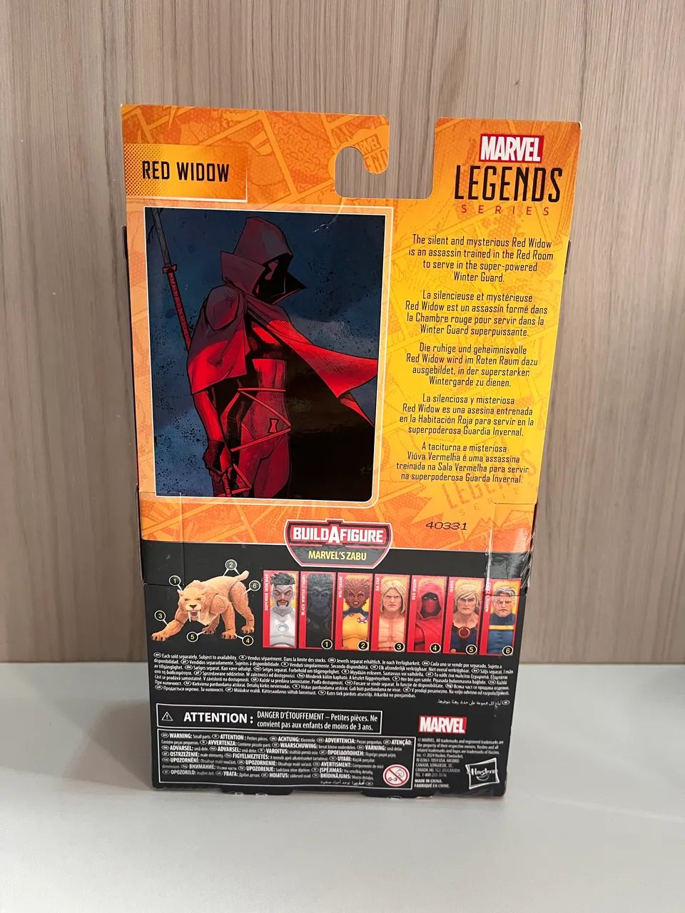 Marvel Legends Red Widow SEM BAF  - Foto 2