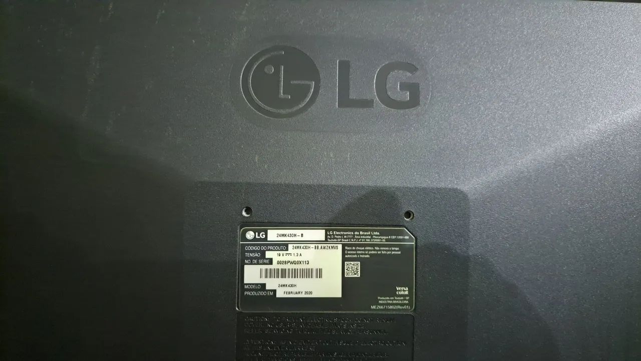 Monitor LG 24MK430M-B 24" Full HD IPS 75Hz + Caixa Original - Foto 5