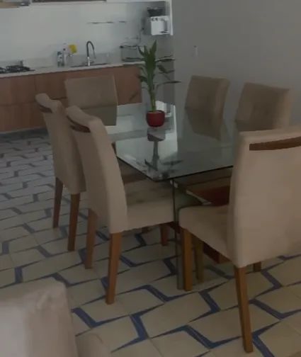 Mesa de Jantar com 6 Cadeiras - Foto 2