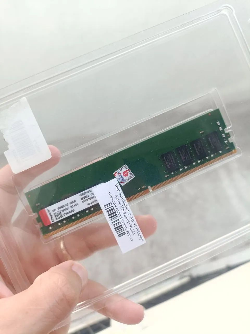 Memória ram Kingston 8GB