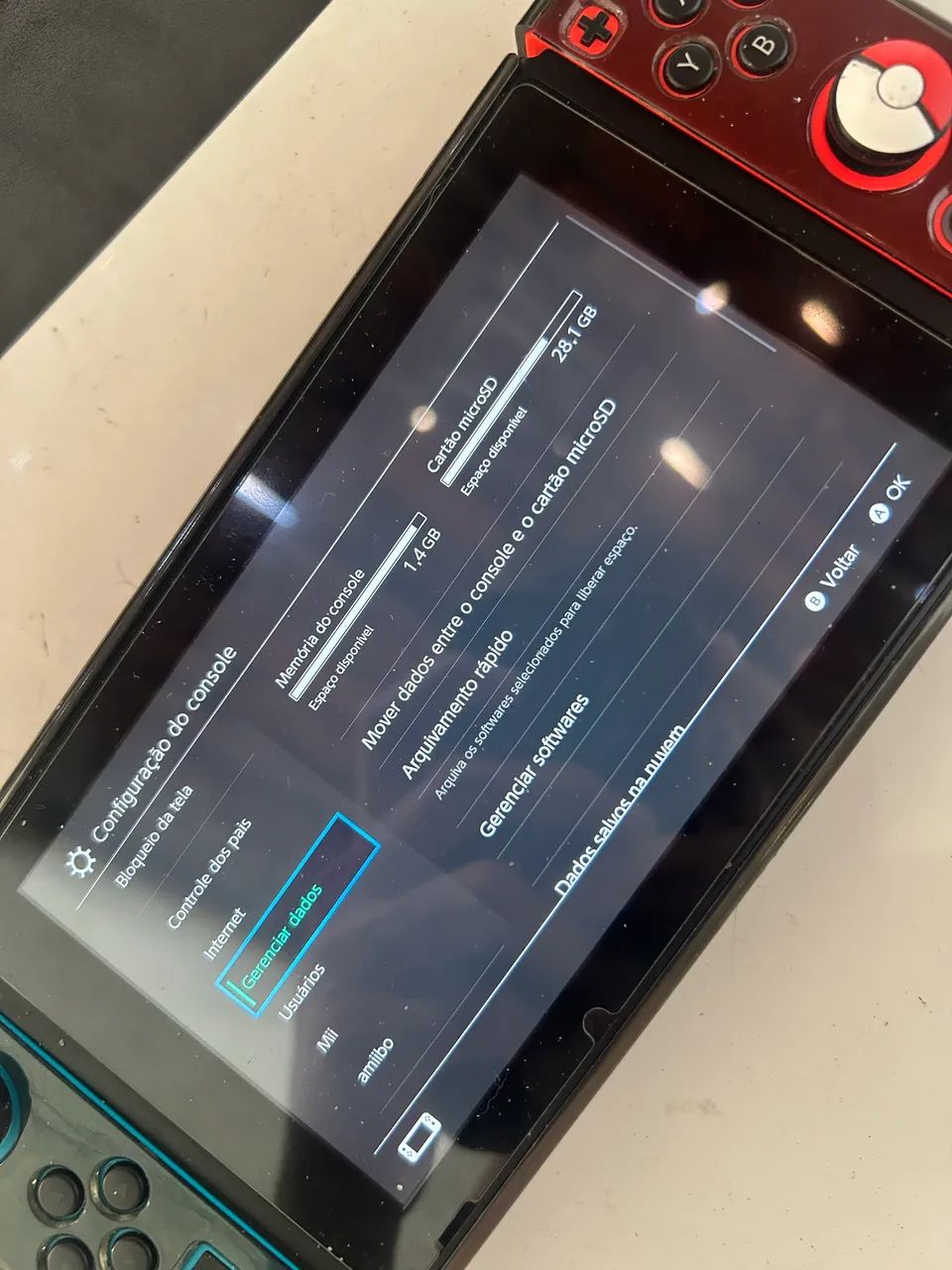 Nintendo Switch Desbloqueado 128gb - Foto 4