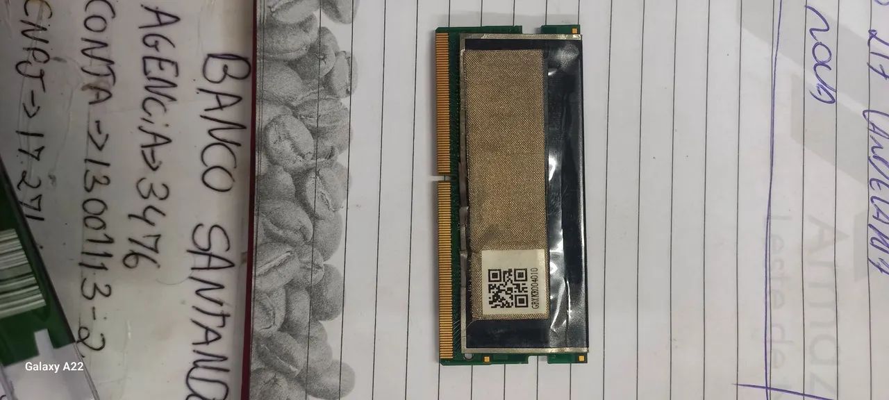 Memoria ddr4 notebook 8 gigas funcionando perfeitamente  - Foto 4